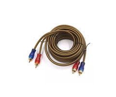 2_Male to 2_Male RCA high quality Audio Stereo Cable {made in Kenya}