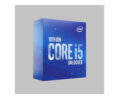 Intel HexaCore i5 10600K upto 4.8GHz 10th generation boxed Processor for desktop