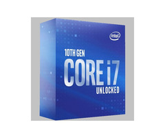 10th Generation Intel Core i7 Processor (10700KF upto 5.1GHz 8Core_16Threaded for desktop)