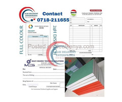 Receipt Book | Invoice Book | Delivery Book Printing - 1