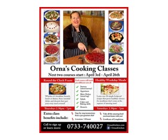 Orna's Cooking Classes - Round The Clock Feasts (April 2014) by Orna Klotsman