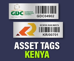 Aluminium Asset Tags Printing in Kenya