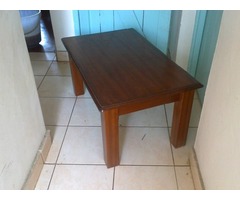 Beech solid coffee table, excellent condition - 1