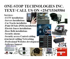 Security alarms, Security access Control cabling, CCTV installation,Computer Networking - 1