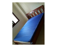 Queen  size bed, heavy duty mattress for sale - 1
