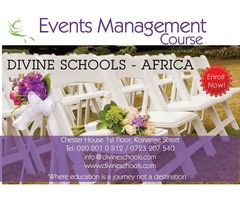 Do you have a passion for Wedding planning and Event Management? Here is your chance to perfect it