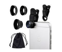 Universal 3 in 1 Lens Clip for Phones and Tablets - 1