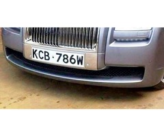 Number Plate Chrome at NAJ NYALI, 0702683440, Mombasa