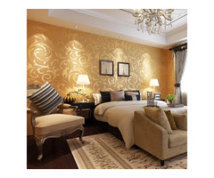 3D wallpapers, gypsum ceiling, painting, wall to wall carpets