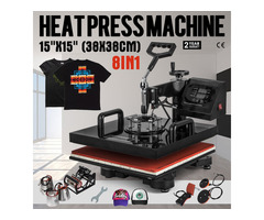 8 in 1 Multifunction Digital Heat Press Machine / Dye sublimation