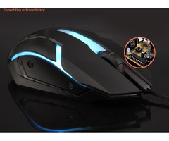 Backlit USB 4 button Gaming Mouse 632