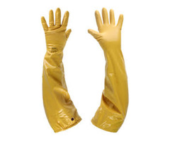 full arm rubber gloves