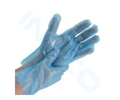 disposable polythene gloves - 1