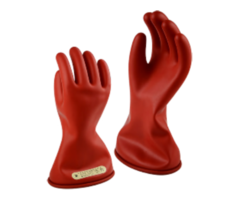 2-5kv ant-power high pressure insulating gloves - 1