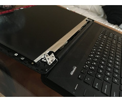 We repair broken hinges of a laptop screen - 1