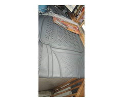 3 Piece Conjoined/Continuous 5 Seater Full Rubber Floor Mats - 3