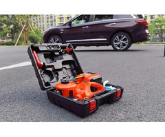 5 Ton Electric Car Jack, Air Pump, Impact and Wrench - 1