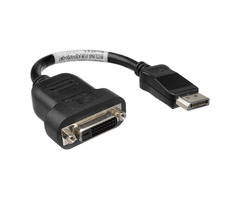 DisplayPort Male to Female DVI-I adapter cable - 1
