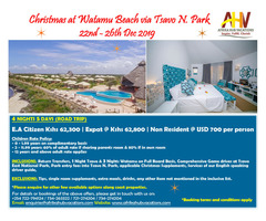 November, December & New Year Family Holiday Offers 2019
