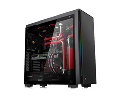 Red Micro ATX Gaming Computer Casing EXPEDITION H605