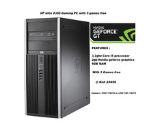HP elite 8300 Gaming Computer with 3 games free - 1