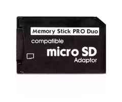 Microsd to PSP Pro Duo adapter