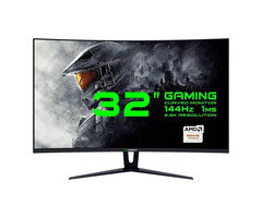 32 inch 144hz 1ms 2k resolution Ultra Wide Curved gaming Monitor